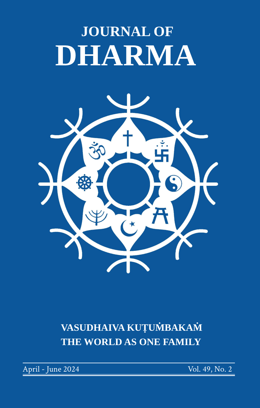 					View Vol. 49 No. 2 (2024): VASUDHAIVA KUṬUṀBAKAṀ : THE WORLD AS ONE FAMILY
				