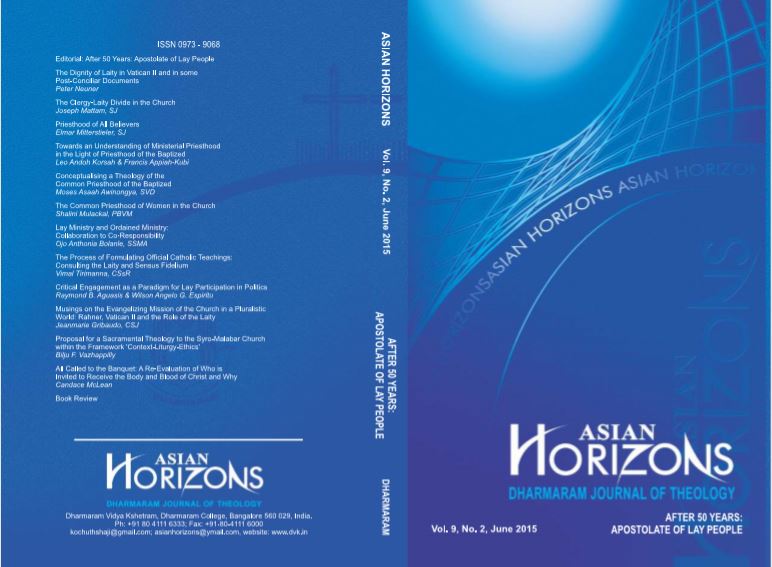 					View Vol. 9 No. 02 (2015): ASIAN HORIZONS
				