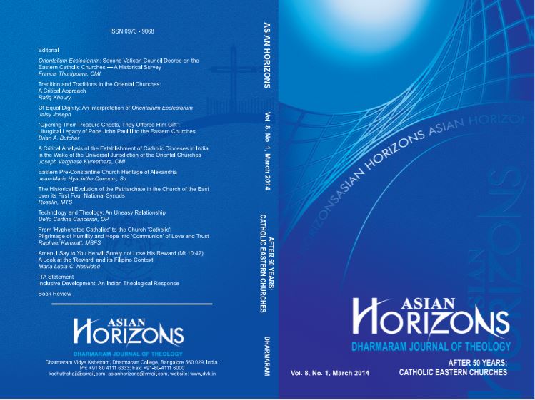 					View Vol. 8 No. 01 (2014): ASIAN HORIZONS
				