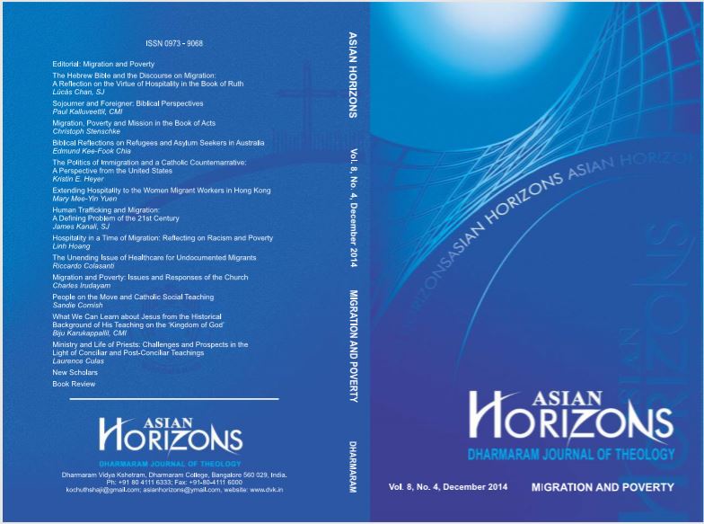 					View Vol. 8 No. 04 (2014): ASIAN HORIZONS
				