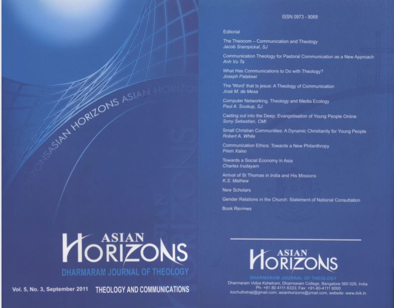 					View Vol. 5 No. 03 (2011): ASIAN HORIZONS
				