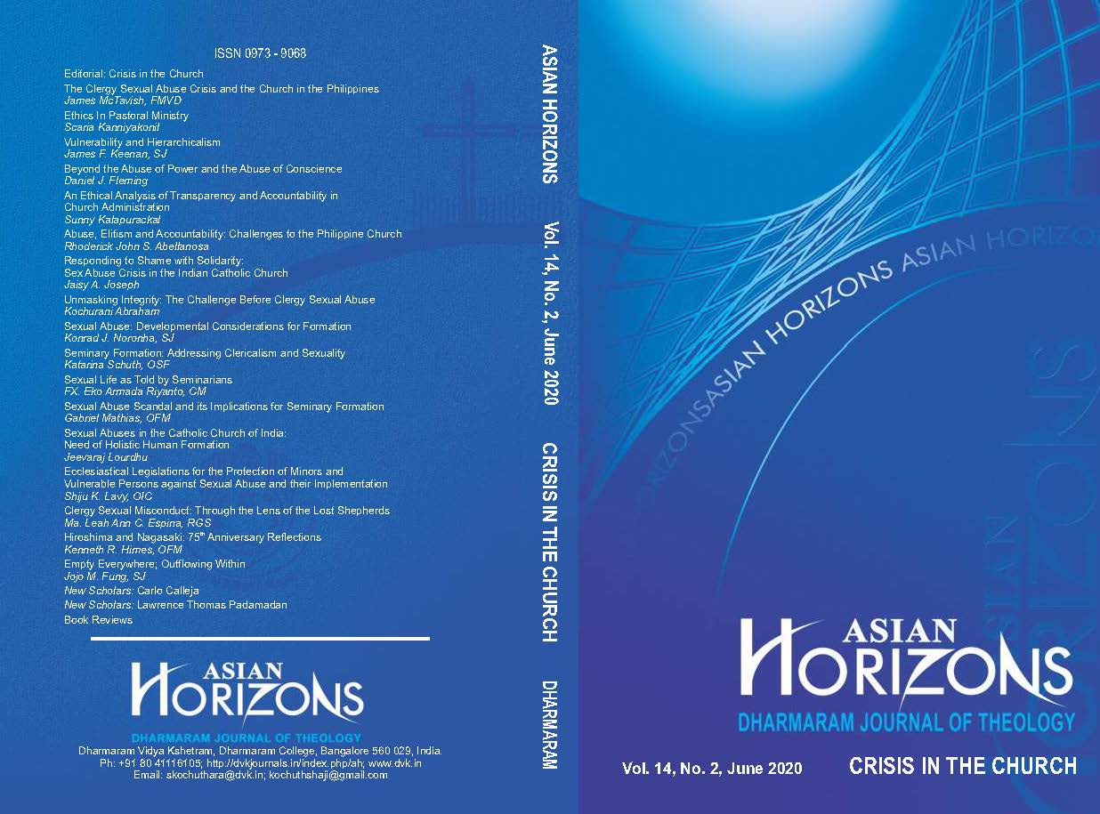 					View Vol. 14 No. 2 (2020): ASIAN HORIZONS
				