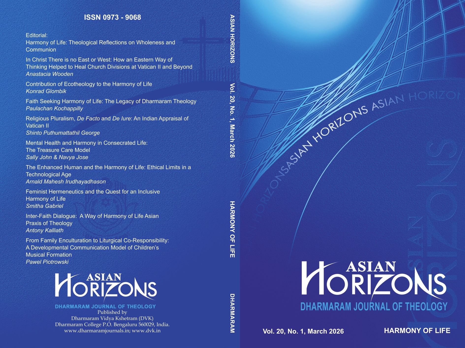 					View Vol. 20 No. 1 (2026): ASIAN HORIZONS
				